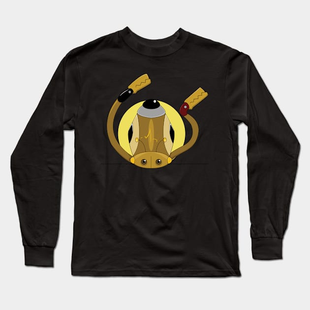 Clampolt Long Sleeve T-Shirt by Peculiar Monsters